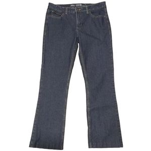 Dickies Perfectly Slimming Dark Wash Jeans/Capris Short. Waist 30"